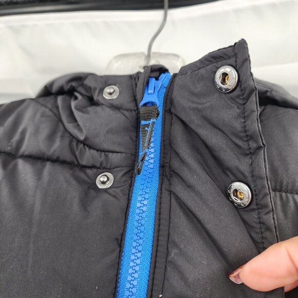 AMAZON ESSENTIALS Little Boys Waterproof Winter Black Puffer Jacket XS (4-5) NWT - Picture 4 of 11